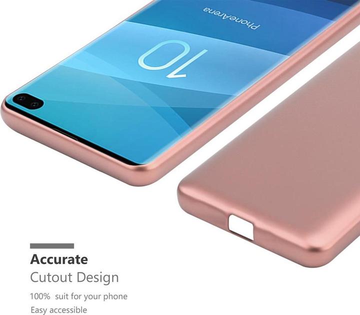 Produktbild Cadorabo TPU Matt Metallic Cover (Samsung Galaxy S10+)