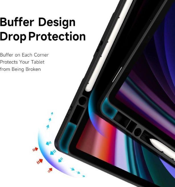 Actual product image Dux Ducis Magi Series Bookover (Galaxy Tab S9+, Galaxy Tab S9 FE+)