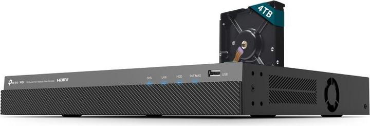 Actual product image TP-Link Recorder VIGI NVR2016H-16MP-4TB (Network Video Recorder (NVR))