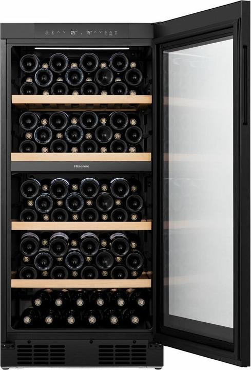 Hisense RW3N230GELF cantina vino Cantinetta vino con compressore Libera installazione Nero 108 botti