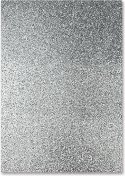 Produktbild Ursus Glitzerkarton A4, 300 g/m², 10 Blatt, Silber (330 g/m², 10 x)