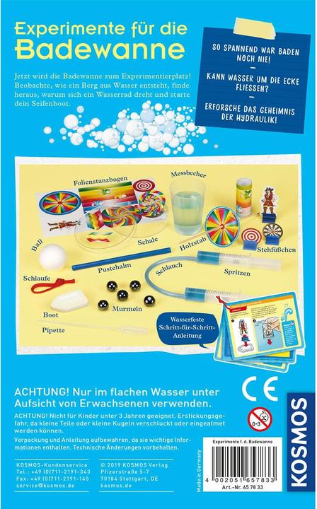 Image du produit Kosmos Expériences pour la baignoire