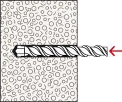 Actual product image Fischer Aerated concrete anchor FPX M6 (2 pcs.)