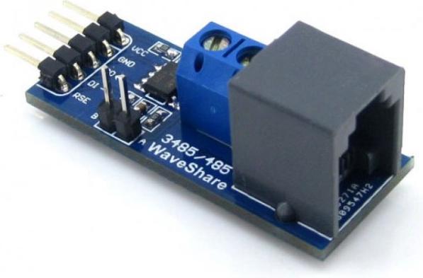 Actual product image WaveShare 5V RS485 module