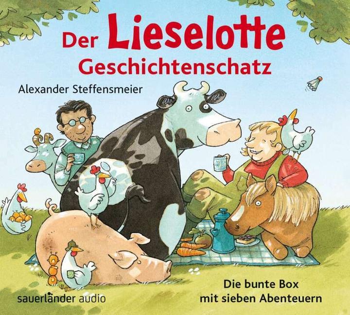 Produktbild Der Lieselotte Geschichtenschatz (Alexander Steffensmeier, Bernd Kohlhepp, Dirk Kauffels, Jürgen Treyz, Martin Reinl, Deutsch)