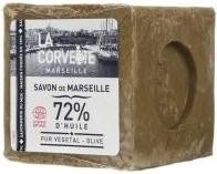 Actual product image La Corvette savon de Marseille olive cube solid (Hard soap)