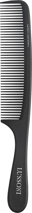 Immagine prodotto Tools for Beauty T4B LUSSONI Pettine con manico Pettine districante al carbonio antistatico e infrangibile con denti