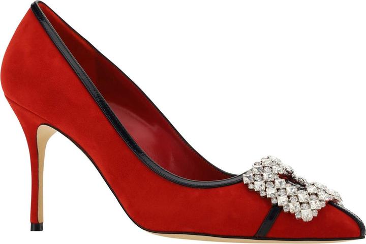 Produktbild Manolo Blahnik Tuberian 90 Suede Pumps (36.5)