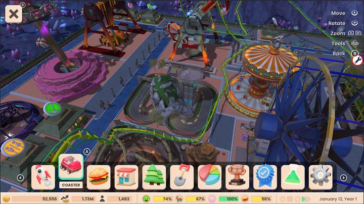 Image du produit Atari RollerCoaster Tycoon Adventures Deluxe - Sony PlayStation 4 - Simulation - PEGI 3 (PS4, EN)