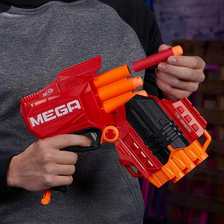 Actual product image Nerf MEGA Tri Break