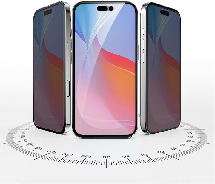 Produktbild 4smarts Second Glass Privacy (1 Stück, Apple iPhone 16)