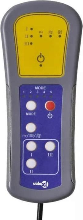 Produktbild VidaXL Massagesessel Grau Kunstleder,Farbe: Grau,Material