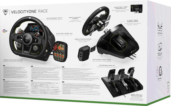 Productafbeelding Turtle Beach Velocity One Race-stuur en pedaalsysteem (PC, Xbox One X, Xbox One S)