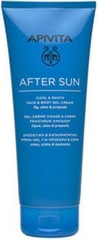Actual product image Apivita Bee Sun Safe After Sun Cool And Soothe Gel-Cream For Face And Body - 200 Ml (Gel, 200 ml)