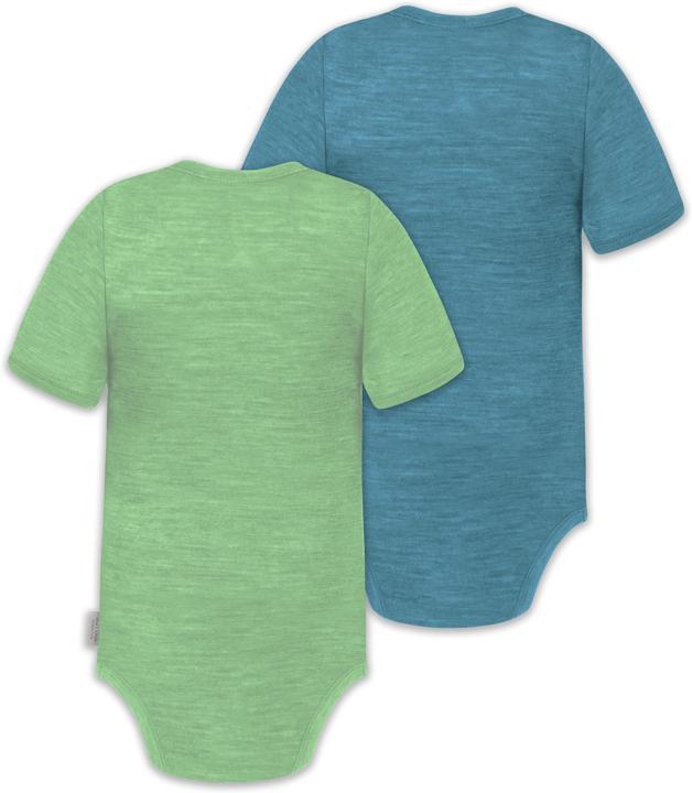Produktbild Normani 2er Set Baby Merino Kurzarmbody „Tihoi" - 9317 (62)