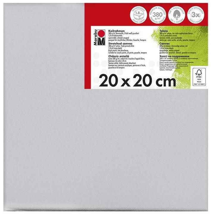 Actual product image Marabu stretcher frame (20 x 20 cm)