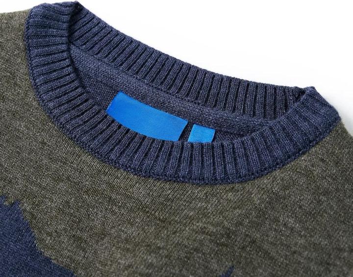 Immagine prodotto VidaXL Maglia per bambini blu navy 104,Materiale: 100 (104)