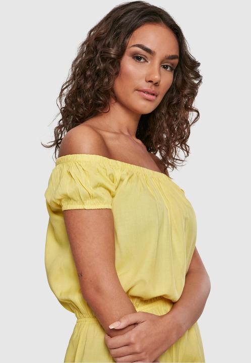 Actual product image Urban Classics Ladies Off Shoulder Short Jumpsuit (5XL)