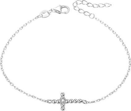 Produktbild Beneto Silver bracelet with cross AGB580 / 21 (L)
