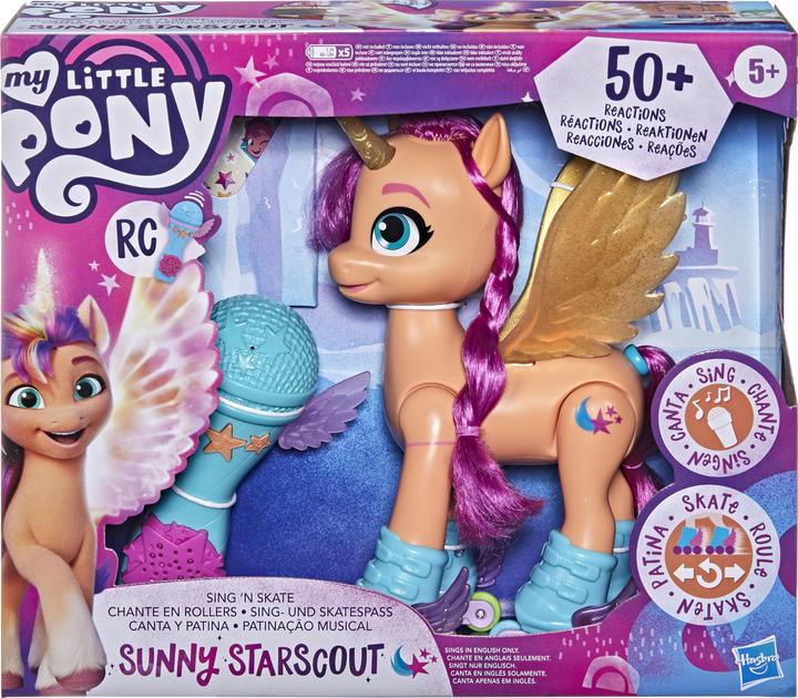 Produktbild Hasbro Little Pony Film Zingende en Skatende Sunny - Franstalig Speelfiguur (22.50 cm)