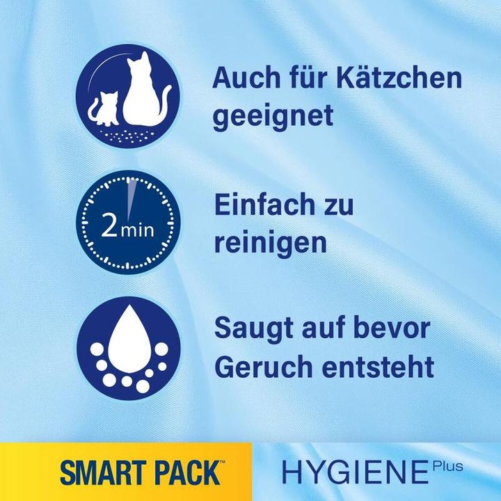 Image du produit Catsan Hygiene Plus Smart Pack™ (Ne s'agglomère pas, Biodégradable, Neutralisant, 3.90 kg)