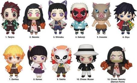 Image du produit Monogram Int. Demon Slayer: Kimetsu no Yaiba présentoir porte-clés sac à dos (24)