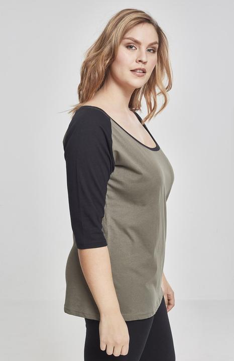Produktbild Urban Classics Ladies 3/4 Contrast Raglan Tee (L)
