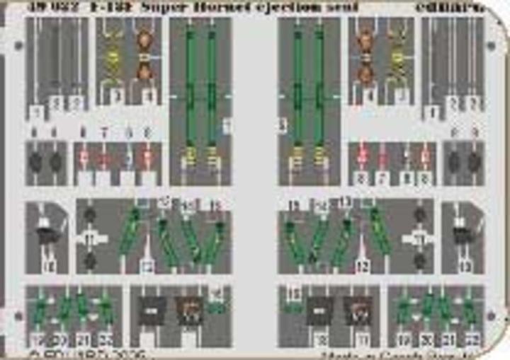 Immagine prodotto Eduard Sedile eiettabile F-18E Super Hornet per kit Hasegawa