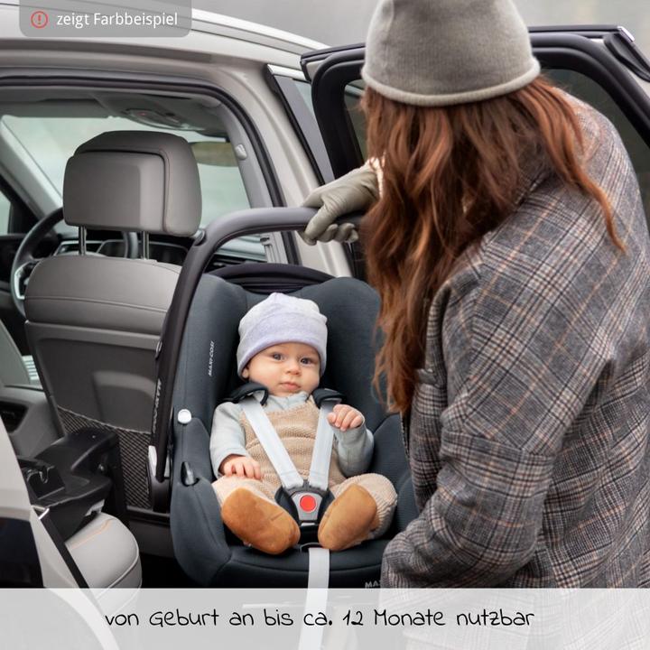 Produktbild Maxi-Cosi CabrioFix I-Size Essential Black (Babyschale, ECE R129/i-Size Norm)
