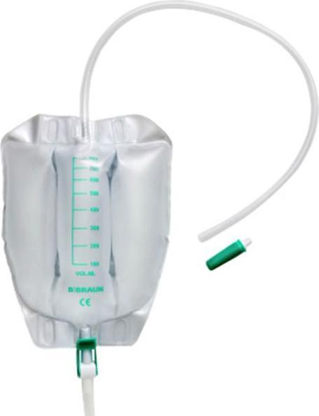 Image du produit B.Braun Urimed Tribag Plus 800ml 60cm stérile valve de vidange (10 pcs)