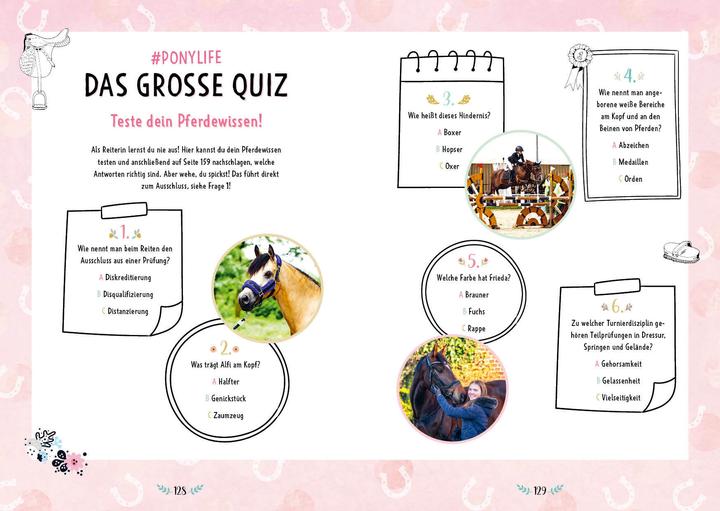 Immagine prodotto #ponylife – Mein Pferde-Mitmach-Journal von den Social-Media-Stars Lia und Lea (Tedesco, Lea Schirdewahn, Carola di Caldaia, Lia Beckmann, 2022)