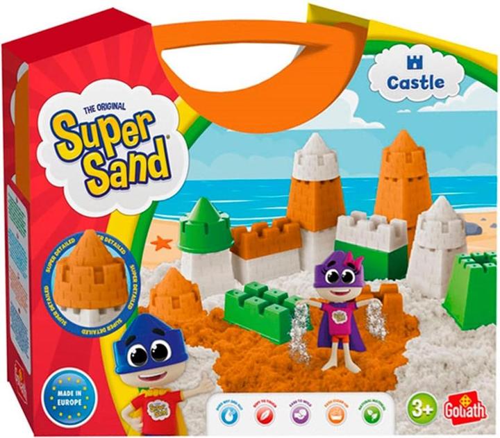 Goliath Toys Super Sand Castle in suitcase