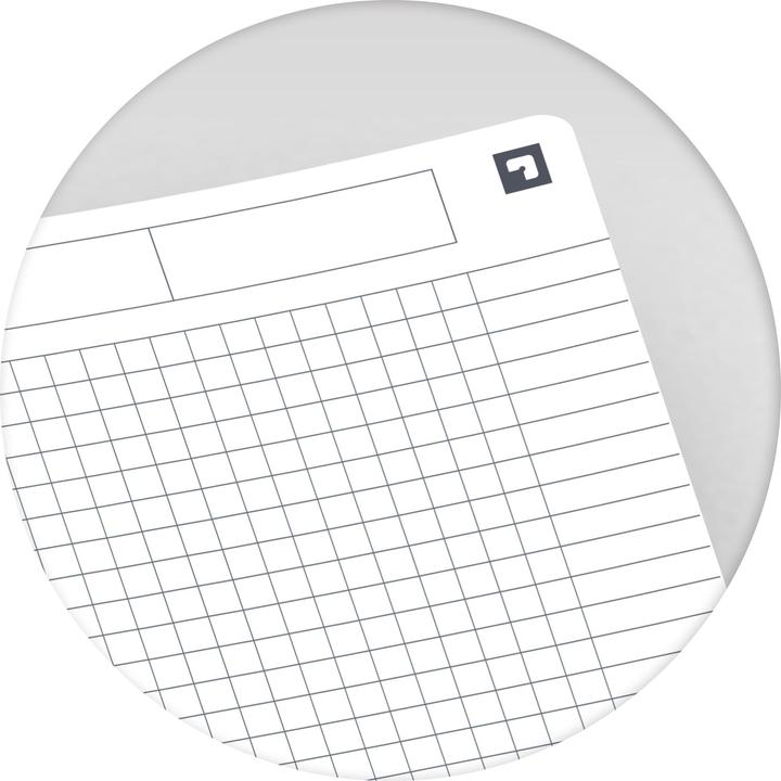 Image du produit Oxford Carnet à spirales Office (A5, Quadrillé)