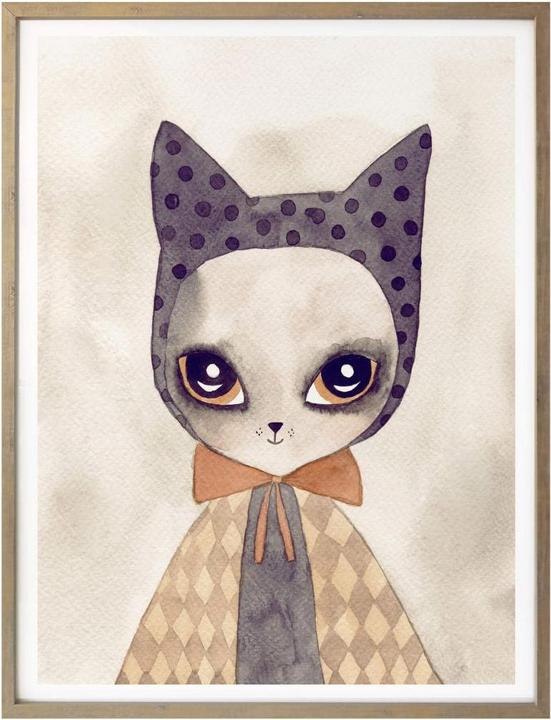 Immagine prodotto Trenddeko Gatto di carnevale (30 x 40 cm)