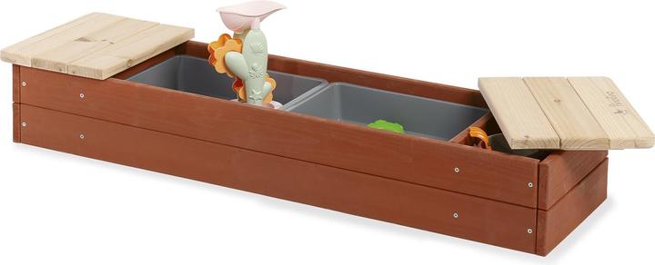 Produktbild Pinolino Sandkasten „Hedda”, rot/natur