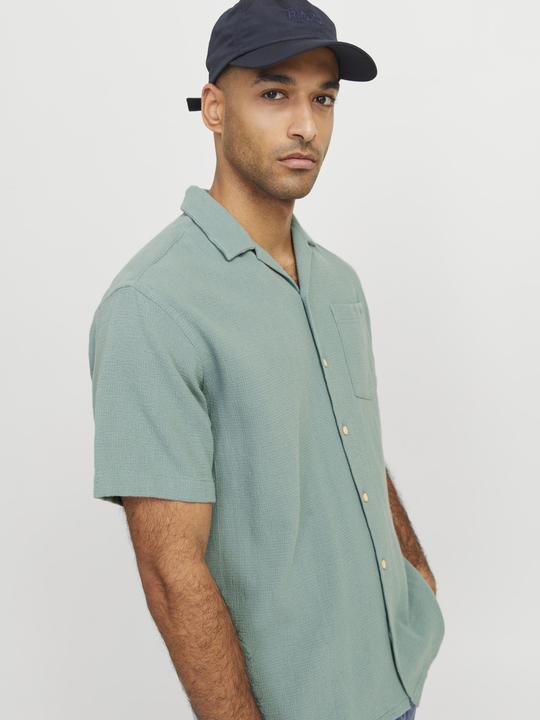 Image du produit Jack & Jones Rddwayne Structure Resort Shirt S/S Sn (XXL)