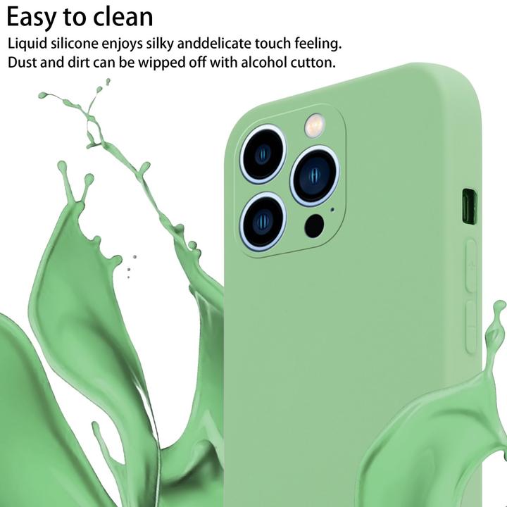 Actual product image Cadorabo TPU Cover Mobile Phone Chain Liquid (Apple iPhone 13 Pro Max)