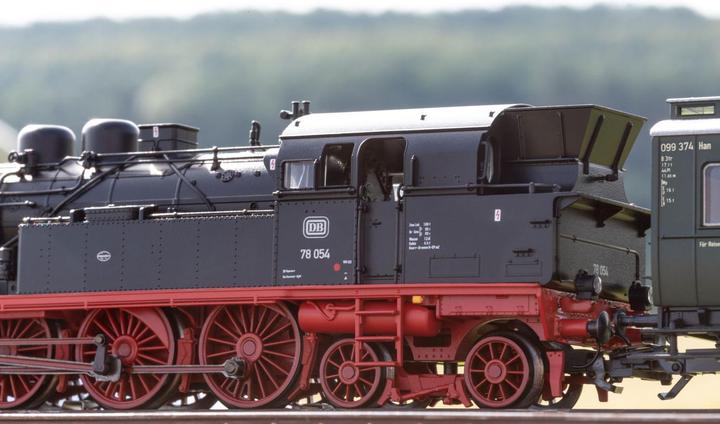 Actual product image Märklin 39790 H0 Steam locomotive BR 78 of the DB (Track IIG)