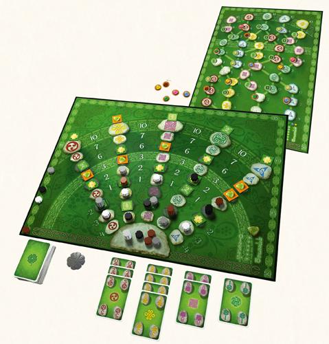 Produktbild Kosmos Keltis Der Weg der Steine Basisspiel mit Erweiterung (Deutsch)
