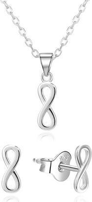 Produktbild Agato AGSET365R Sterling Silver Jewelry Set (Necklace. Pendant. Earrings)