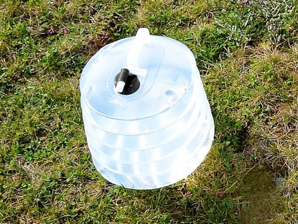 Actual product image Semptec Foldable water canister with tap