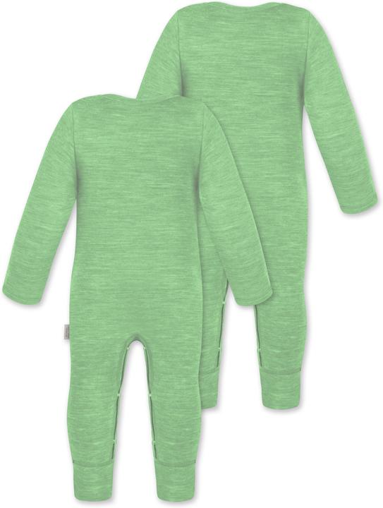 Actual product image Normani 2-pack baby merino romper "Tangoio" - 9593 (92)
