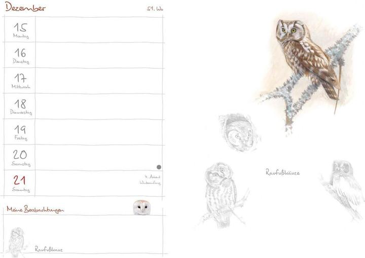 Produktbild Mein Naturkalender 2025 (Deutsch)