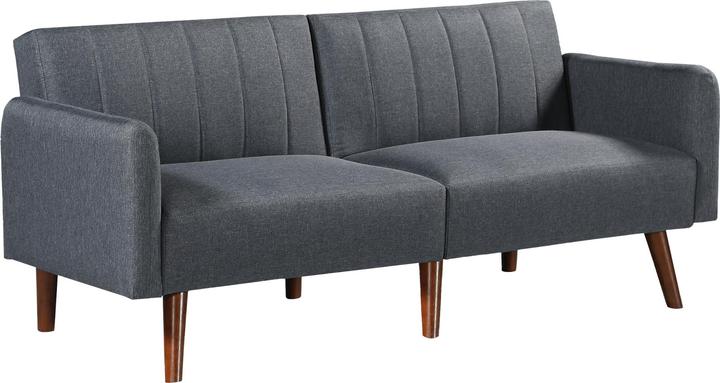 Immagine prodotto En.Casa Schlafsofa Malå mit Liegefunktion 175x70x72 cm Grau (Lettino)