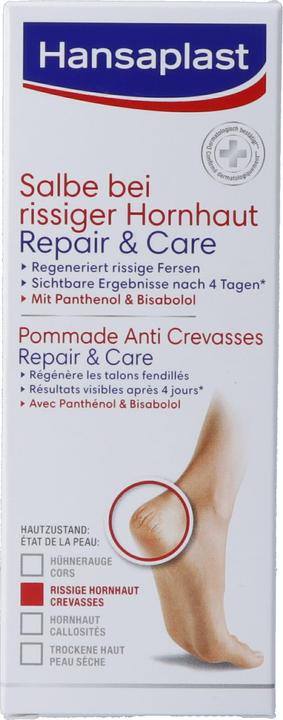 Hansaplast Repair & Care (Fusscrème & Fussgel, 40 ml)