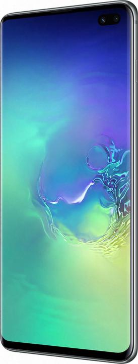 Actual product image Samsung Galaxy S10+ (128 GB, Prism Green, 6.40", Hybrid Dual SIM, 16 Mpx, 4G)