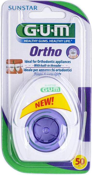 Produktbild GUM SUNSTAR Ortho Zahnseide 3 in 1