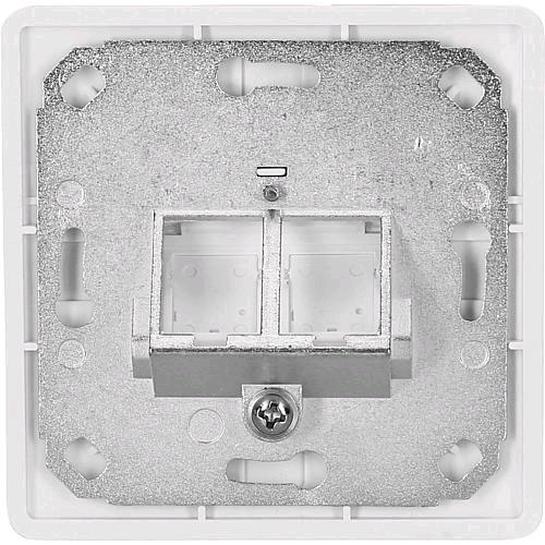 Actual product image EGB Junction box for Keystone with cover white