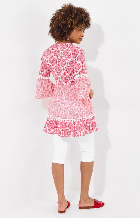 Produktbild Joe Browns Floral Print Tassel Trim Cotton Tunic (12)