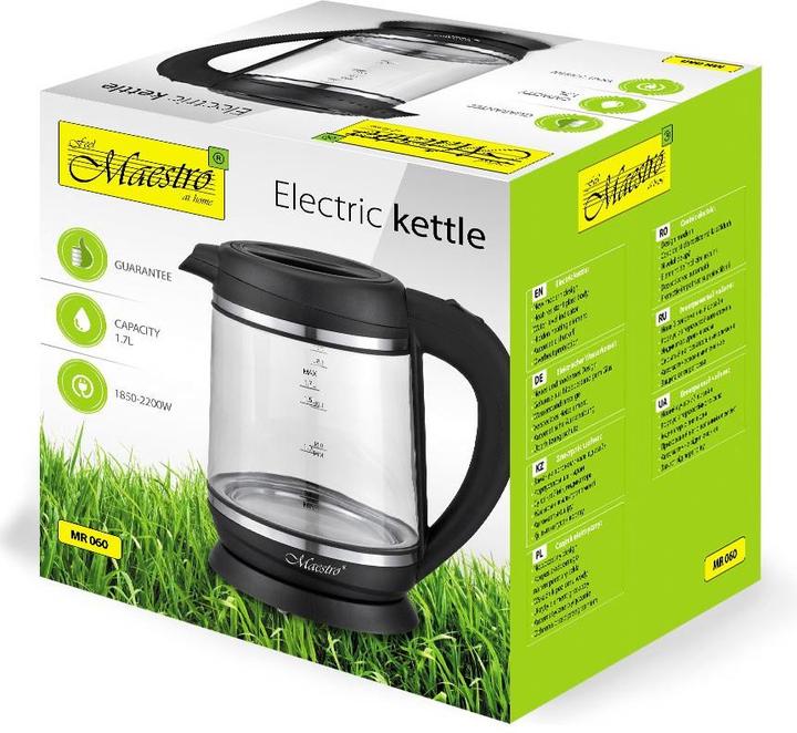 Immagine prodotto Maestro BOLLITORE ELETTRICO 1,7L MR-060 (1.70 l)